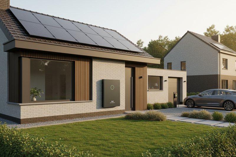 Best home battery systems for Belgium homes