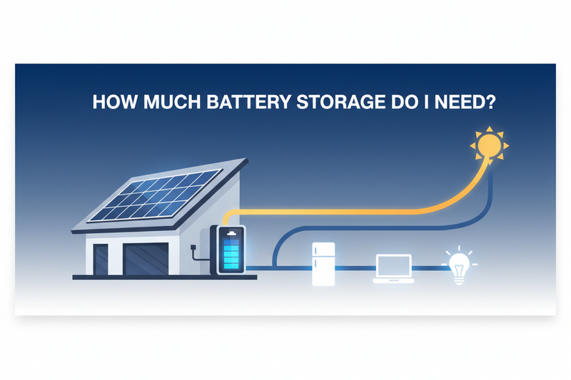 How Much Battery Storage Do I Need?