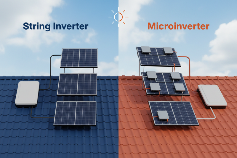 String Inverter vs Microinverter